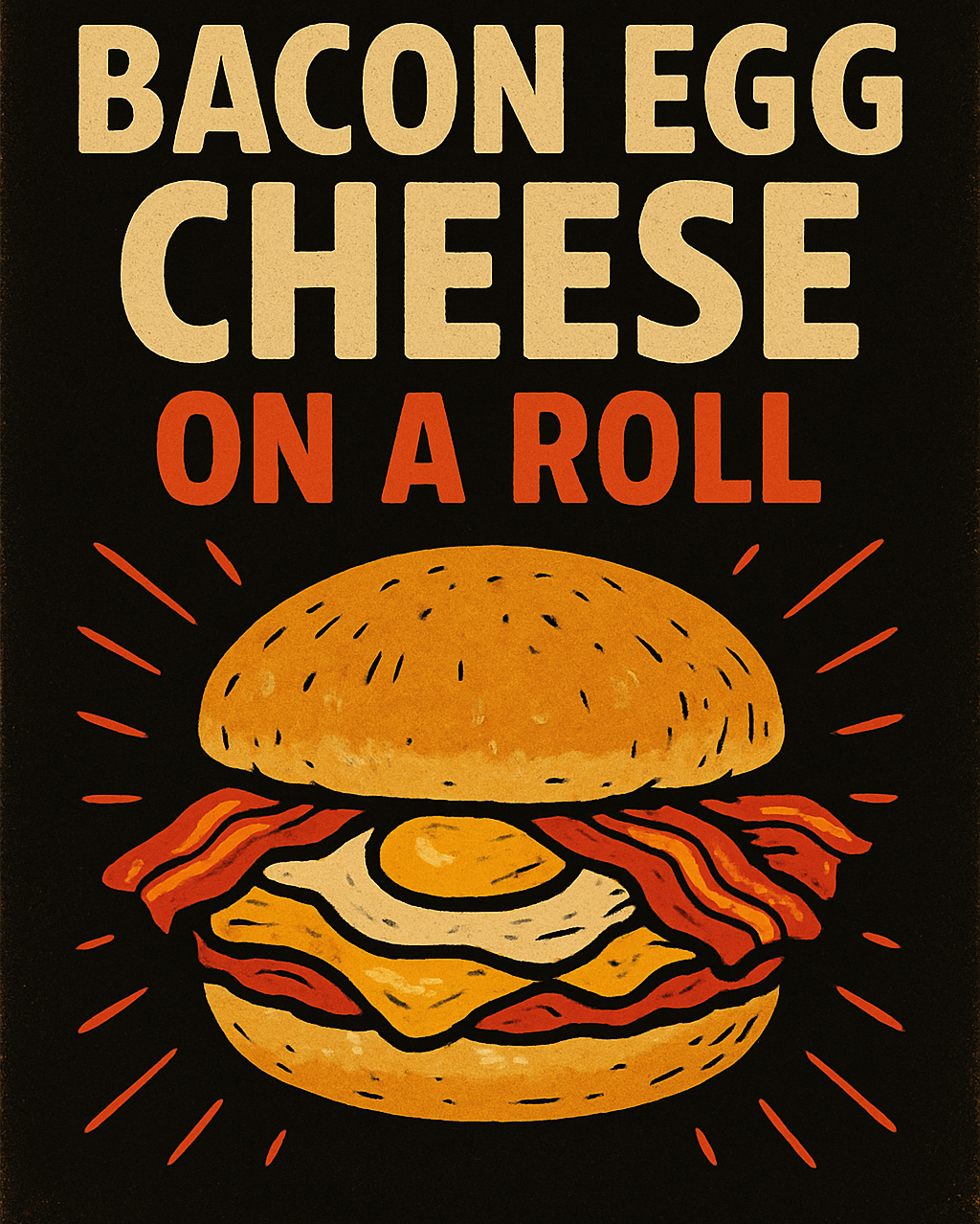 Bacon Egg & Cheese (B.E.C.)