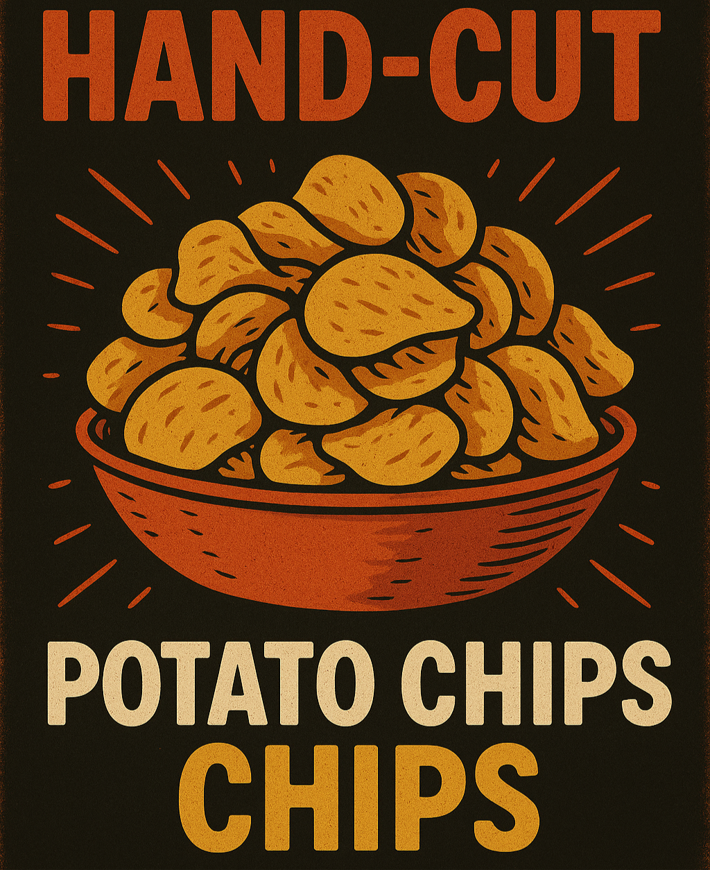 Hand Cut Potato Chips