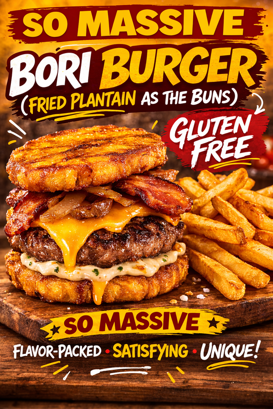 Bori Burger (Gluten Free)