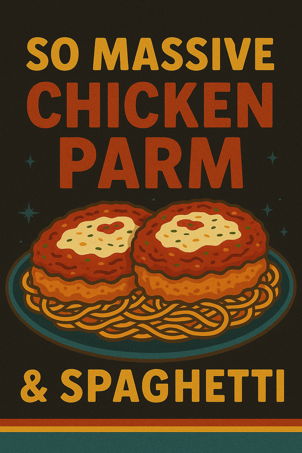 Baked Chicken Pram & Pasta